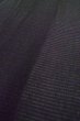 Photo7: P0602D Vintage Japanese kimono Black HAORI short jacket for women / Silk. Stripes (Grade C) (7)