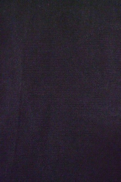 Photo6: P0602E Vintage Japanese kimono Black HAORI short jacket for women / Silk. Stripes (Grade D) (6)