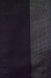 Photo5: P0602F Vintage Japanese kimono Black HAORI short jacket for women / Silk. Stripes (Grade B) (5)