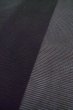 Photo8: P0602F Vintage Japanese kimono Black HAORI short jacket for women / Silk. Stripes (Grade B) (8)