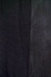 Photo7: Mint P0602J Vintage Japanese kimono Black HAORI short jacket for women / Silk. Stripes (Grade A) (7)