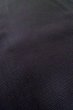 Photo10: Mint P0602J Vintage Japanese kimono Black HAORI short jacket for women / Silk. Stripes (Grade A) (10)