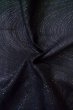 Photo12: Mint P0602K Vintage Japanese kimono Black HAORI short jacket for women / Silk. Stream (Grade A) (12)