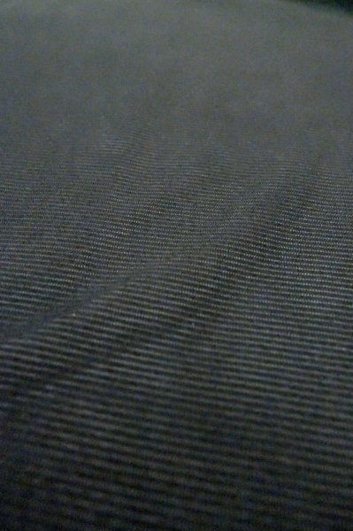 Photo9: P0602R Vintage Japanese kimono Black HAORI short jacket for women / Silk. Abstract pattern (Grade B) (9)