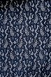 Photo3: Mint P0602S Vintage Japanese kimono Dark Navy Blue HAORI short jacket for women / Linen. Abstract pattern (Grade A) (3)
