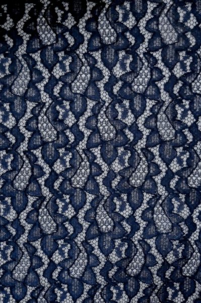 Photo3: Mint P0602S Vintage Japanese kimono Dark Navy Blue HAORI short jacket for women / Linen. Abstract pattern (Grade A) (3)