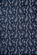 Photo4: Mint P0602S Vintage Japanese kimono Dark Navy Blue HAORI short jacket for women / Linen. Abstract pattern (Grade A) (4)