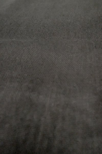 Photo4: P0602U Vintage Japanese kimono Black HAORI short jacket for women / Silk. (Grade B) (4)