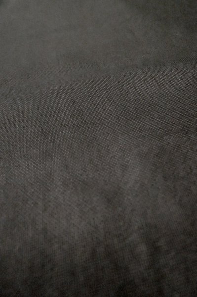 Photo5: P0602U Vintage Japanese kimono Black HAORI short jacket for women / Silk. (Grade B) (5)
