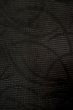 Photo5: P0602V Vintage Japanese kimono Black HAORI short jacket for women / Silk. Abstract pattern (Grade B) (5)
