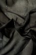 Photo8: P0602X Vintage Japanese kimono Black HAORI short jacket for women / Silk. Tall grass (Grade B) (8)