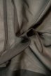 Photo7: P0602Z Vintage Japanese kimono Black HAORI short jacket for women / Silk. Flower (Grade B) (7)