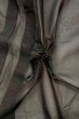 Photo8: P0602Z Vintage Japanese kimono Black HAORI short jacket for women / Silk. Flower (Grade B) (8)
