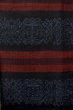 Photo1: P0616J Vintage Japanese kimono Black TSUMUGI pongee for women / Silk. Line (Grade B) (1)