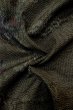 Photo12: Mint P0616N Vintage Japanese kimono Dark Gray TOKAMACHI-TSUMUGI for women / Silk. Flower (Grade A) (12)