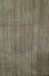 Photo4: P0616V Vintage Japanese kimono Brownish Gray TSUMUGI pongee for women / Silk. Stripes (Grade A+) (4)