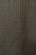 Photo6: P0708A Vintage Japanese kimono Dark Brownish Gray Men's Haori for men / Silk. Tortoise-shell pattern(Hexagonal pattern) (Grade C) (6)