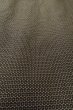 Photo8: P0708A Vintage Japanese kimono Dark Brownish Gray Men's Haori for men / Silk. Tortoise-shell pattern(Hexagonal pattern) (Grade C) (8)