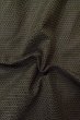 Photo10: P0708A Vintage Japanese kimono Dark Brownish Gray Men's Haori for men / Silk. Tortoise-shell pattern(Hexagonal pattern) (Grade C) (10)