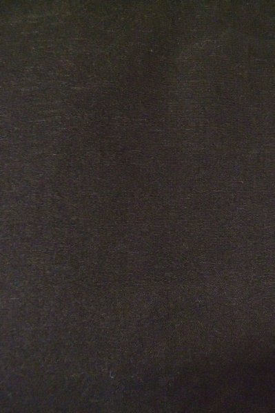 Photo7: P0708B Vintage Japanese kimono Black Men's Haori for men / Silk. (Grade D) (7)