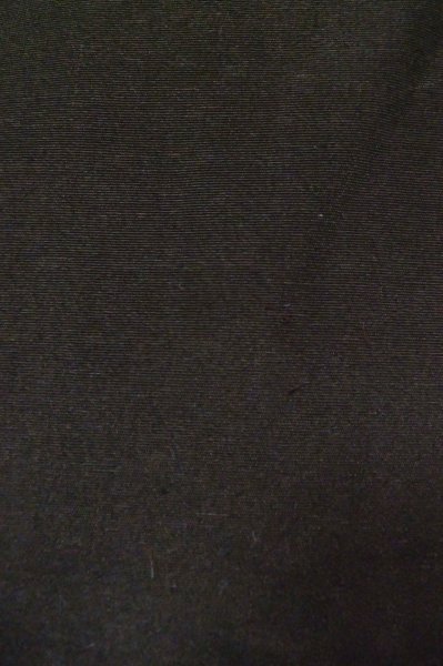 Photo8: P0708B Vintage Japanese kimono Black Men's Haori for men / Silk. (Grade D) (8)