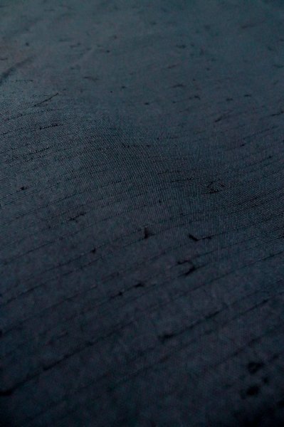 Photo12: Mint P0708C Vintage Japanese kimono Indigo Blue Men's Haori for men / Silk. (Grade A) (12)
