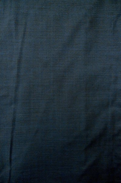 Photo5: P0708D Vintage Japanese kimono Indigo Blue OSHIMA-TSUMUGI for men / Silk. Tortoise-shell pattern(Hexagonal pattern) (Grade B) (5)