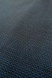 Photo8: P0708D Vintage Japanese kimono Indigo Blue OSHIMA-TSUMUGI for men / Silk. Tortoise-shell pattern(Hexagonal pattern) (Grade B) (8)