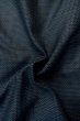 Photo10: P0708D Vintage Japanese kimono Indigo Blue OSHIMA-TSUMUGI for men / Silk. Tortoise-shell pattern(Hexagonal pattern) (Grade B) (10)