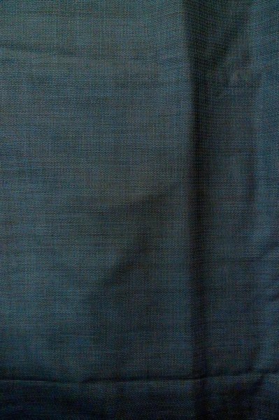 Photo6: Mint P0708E Vintage Japanese kimono Indigo Blue OSHIMA-TSUMUGI for men / Silk. Tortoise-shell pattern(Hexagonal pattern) (Grade A) (6)