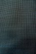 Photo9: Mint P0708E Vintage Japanese kimono Indigo Blue OSHIMA-TSUMUGI for men / Silk. Tortoise-shell pattern(Hexagonal pattern) (Grade A) (9)