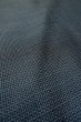 Photo12: Mint P0708E Vintage Japanese kimono Indigo Blue OSHIMA-TSUMUGI for men / Silk. Tortoise-shell pattern(Hexagonal pattern) (Grade A) (12)
