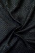 Photo11: Mint P0708F Vintage Japanese kimono Dark Navy Blue OSHIMA-TSUMUGI for men / Silk. Geometrical pattern (Grade A) (11)
