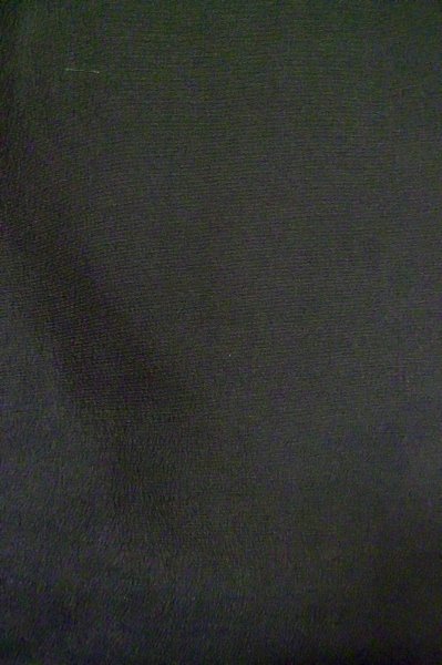Photo7: P0708G Vintage Japanese kimono Black Men's Haori for men / Silk. (Grade D) (7)