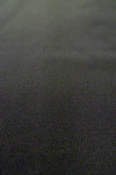 Photo9: P0708G Vintage Japanese kimono Black Men's Haori for men / Silk. (Grade D) (9)