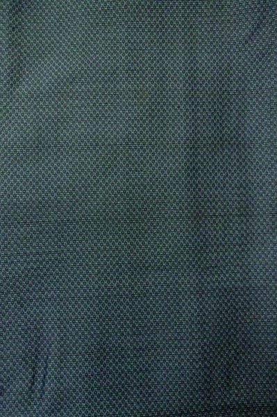 Photo5: P0708H Vintage Japanese kimono Dark Indigo Blue Men's Haori for men / Silk. Geometrical pattern (Grade C) (5)
