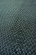 Photo8: P0708H Vintage Japanese kimono Dark Indigo Blue Men's Haori for men / Silk. Geometrical pattern (Grade C) (8)