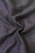 Photo11: P0708I Vintage Japanese kimono Bluish Gray Men's Haori for men / Silk. Abstract pattern (Grade D) (11)