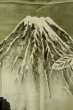 Photo13: P0708I Vintage Japanese kimono Bluish Gray Men's Haori for men / Silk. Abstract pattern (Grade D) (13)