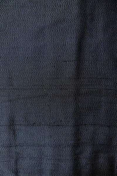Photo5: Mint P0708L Vintage Japanese kimono Dark Navy Blue Men's Haori for men / Silk. Geometrical pattern (Grade A) (5)