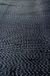Photo7: Mint P0708L Vintage Japanese kimono Dark Navy Blue Men's Haori for men / Silk. Geometrical pattern (Grade A) (7)