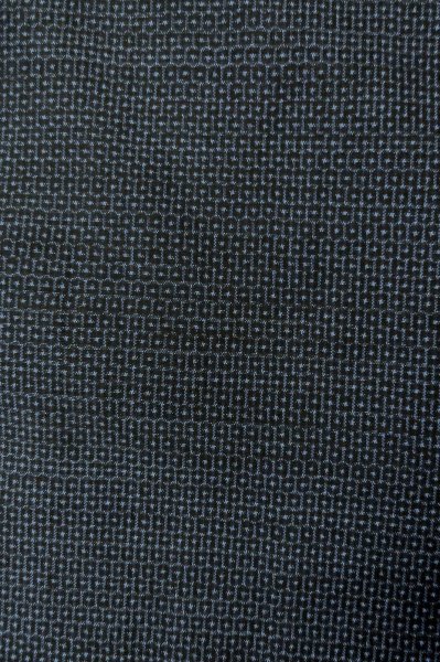 Photo7: P0708M Vintage Japanese kimono Dark Navy Blue OSHIMA-TSUMUGI for men / Silk. Tortoise-shell pattern(Hexagonal pattern) (Grade A) (7)