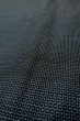 Photo8: P0708M Vintage Japanese kimono Dark Navy Blue OSHIMA-TSUMUGI for men / Silk. Tortoise-shell pattern(Hexagonal pattern) (Grade A) (8)