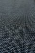 Photo9: P0708M Vintage Japanese kimono Dark Navy Blue OSHIMA-TSUMUGI for men / Silk. Tortoise-shell pattern(Hexagonal pattern) (Grade A) (9)