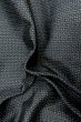 Photo9: P0708N Vintage Japanese kimono Dark Navy Blue OSHIMA-TSUMUGI for men / Silk. Tortoise-shell pattern(Hexagonal pattern) (Grade B) (9)