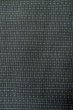 Photo7: Mint P0708P Vintage Japanese kimono Dark Navy Blue OSHIMA-TSUMUGI for men / Silk. Geometrical pattern (Grade B) (7)