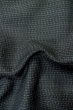 Photo10: Mint P0708P Vintage Japanese kimono Dark Navy Blue OSHIMA-TSUMUGI for men / Silk. Geometrical pattern (Grade B) (10)