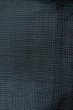 Photo5: P0708Q Vintage Japanese kimono Dark Navy Blue Men's Haori for men / Silk. Tortoise-shell pattern(Hexagonal pattern) (Grade B) (5)