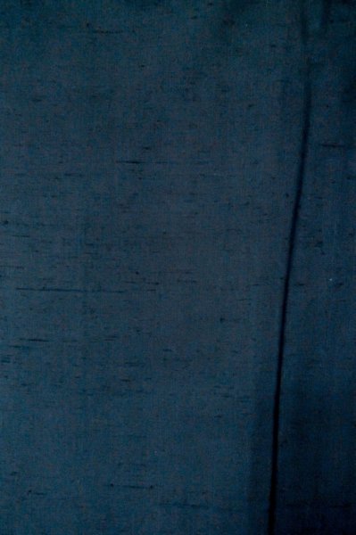 Photo5: P0708R Vintage Japanese kimono Dark Navy Blue Men's Haori for men / Silk. (Grade B) (5)