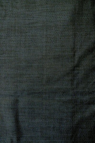 Photo6: Mint P0708S Vintage Japanese kimono Dark Navy Blue OSHIMA-TSUMUGI for men / Silk. Tortoise-shell pattern(Hexagonal pattern) (Grade A) (6)